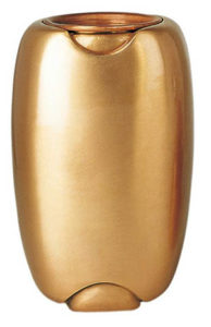 Vaso in lega di bronzo verniciato